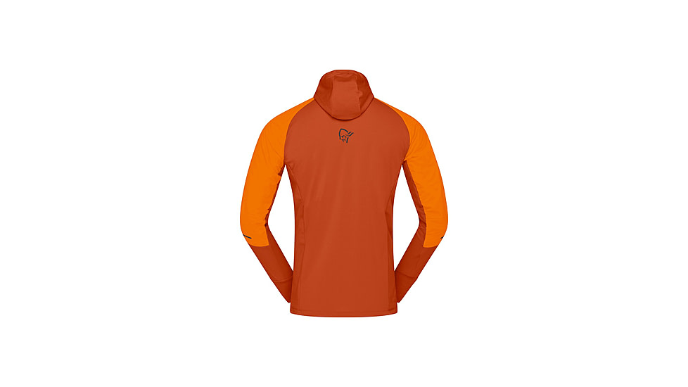 Norrona Senja Alpha90 Zip Hoodie - Mens, Exuberance, Medium, 5827-23-1003-M