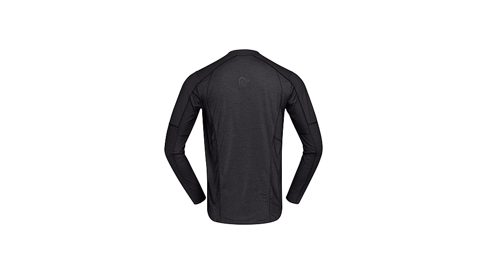 Norrona Senja Equaliser Lightweight Long Sleeve Shirt - Mens, Caviar, Extra Large, 5820-23-7718-XL