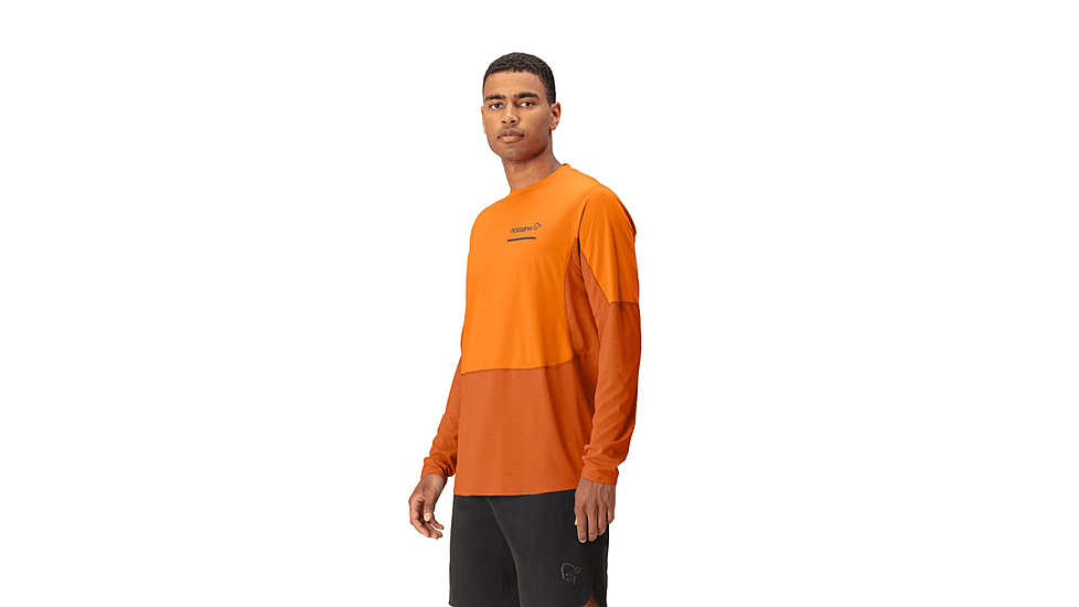 Norrona Senja Equaliser Lightweight Long Sleeve Shirt - Mens, Exuberance, Large, 5820-23-1003-L