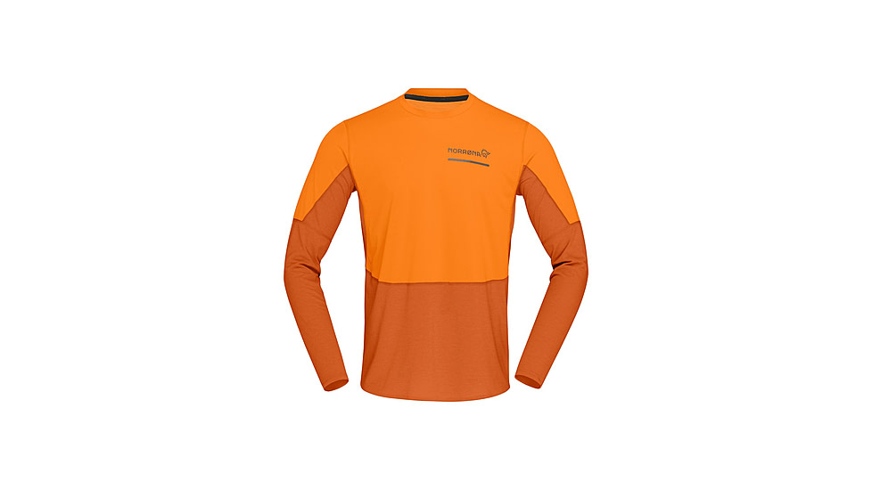 Norrona Senja Equaliser Lightweight Long Sleeve Shirt - Mens, Exuberance, Large, 5820-23-1003-L