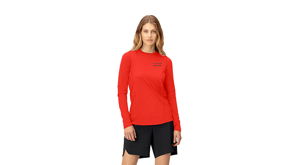Norrona Senja Equaliser Lightweight Long Sleeve Shirt - Womens, Arednalin, Extra Small, 5824-23-5630-XS