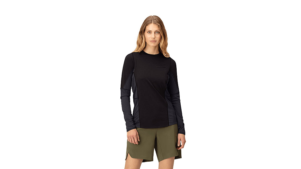Norrona Senja Equaliser Lightweight Long Sleeve Shirt - Womens, Caviar, Extra Small, 5824-23-7718-XS