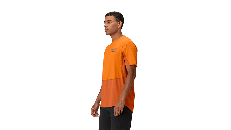 Norrona Senja Equaliser Lightweight T-Shirt - Mens, Exuberance, Small, 5826-23-1003-S