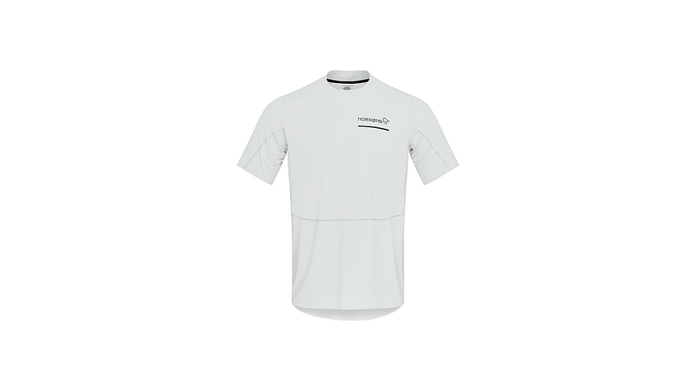Norrona Senja Equaliser Lightweight T-Shirt - Mens, Snow White, Large, 5826-23-9928-L