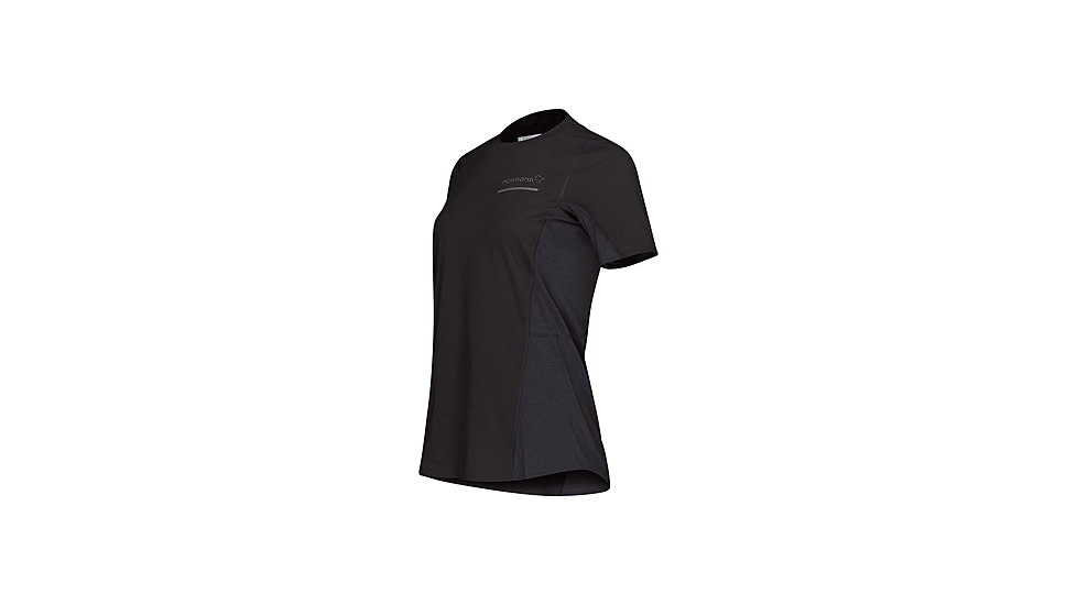 Norrona Senja Equaliser Lightweight T-Shirt - Womens, Caviar, Medium, 5807-23-7718-M