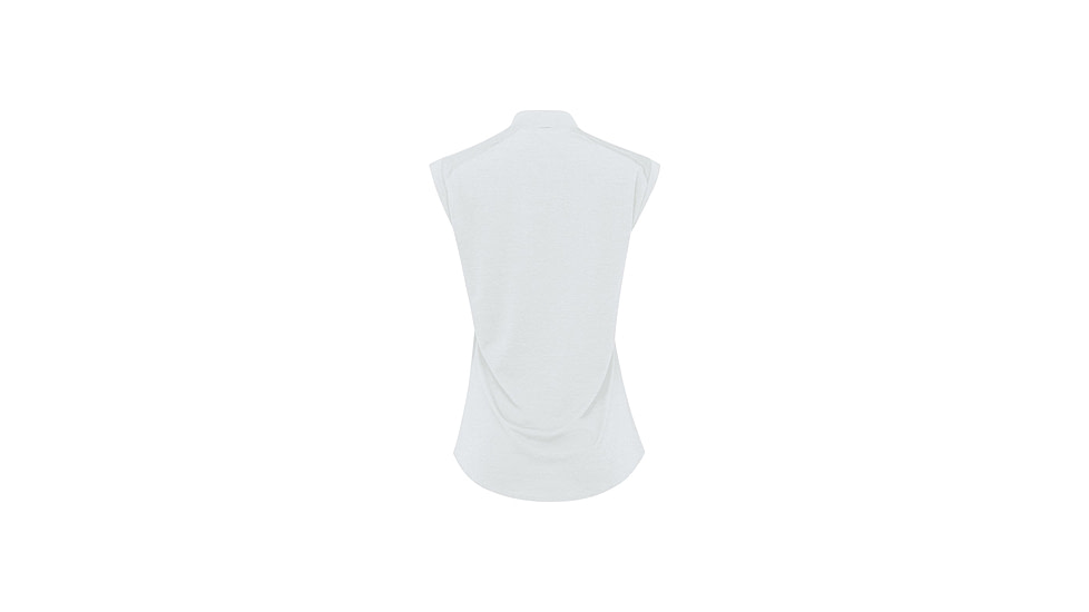 Norrona Senja Equaliser Sleeveless T-Shirt - Womens, Snow White, Extra Small, 5805-24-9928-XS