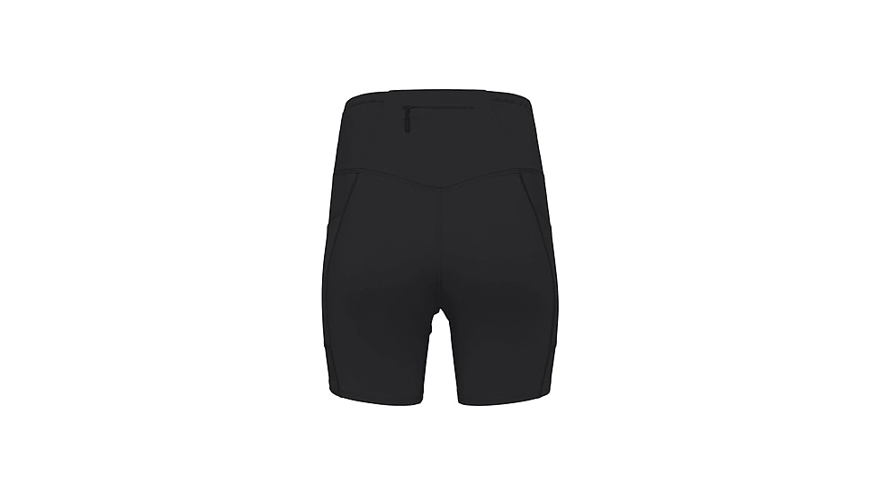 Norrona Senja Equaliser Stretch 6in Tights - Womens, Caviar, Medium, 5825-23-7718-M