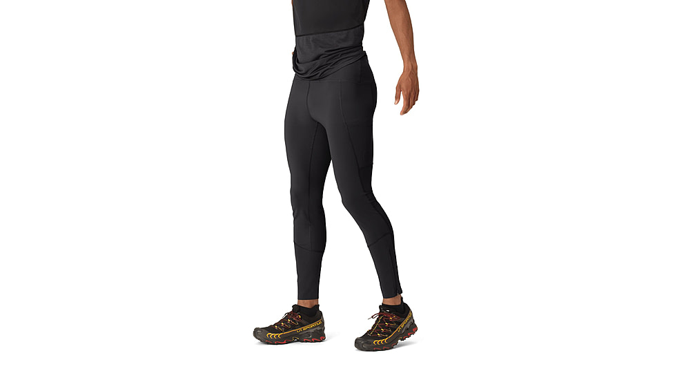 Norrona Senja Equaliser Stretch Tights - Mens, Caviar, Small, 5821-23-7718-S