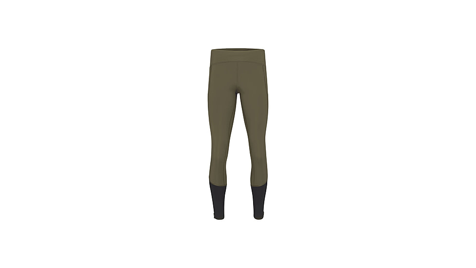 Norrona Senja Equaliser Stretch Tights - Mens, Olive Night/Caviar, Extra Large, 5821-23-3329-XL