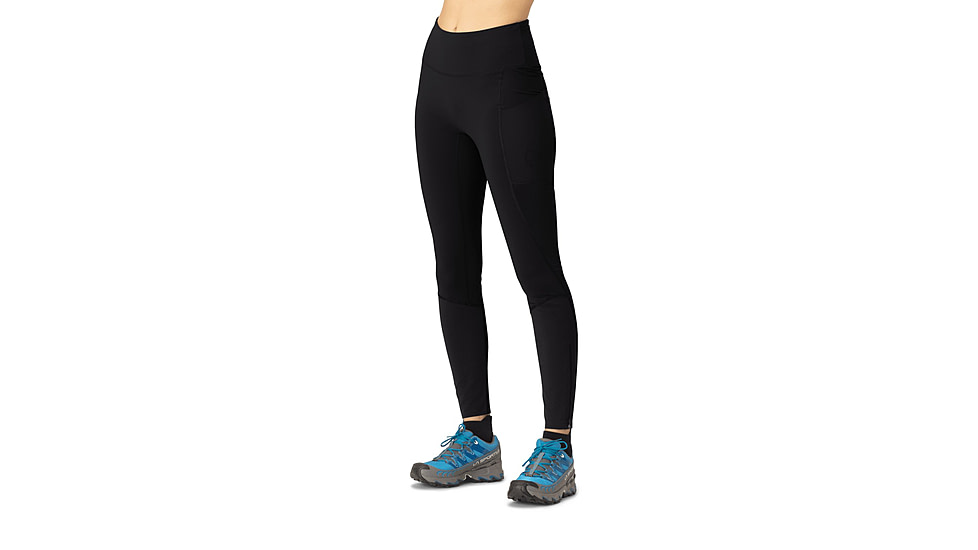 Norrona Senja Equaliser Stretch Tights - Womens, Caviar, Large, 5808-23-7718-L