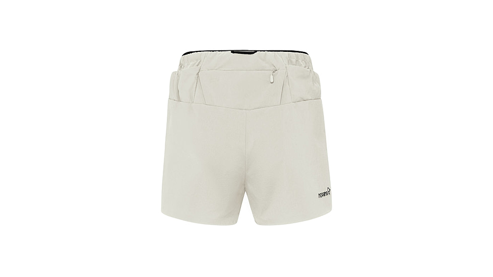Norrona Senja Flex1 4in Shorts - Womens, Oatmeal, Large, 5806-24-4411-L