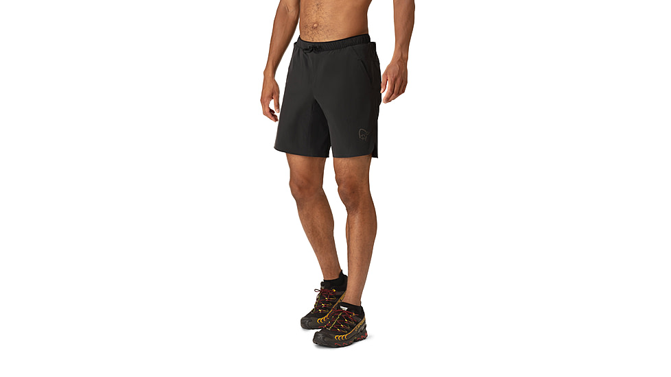 Norrona Senja Flex1 9in Shorts - Mens, Caviar, Medium, 5805-23-7718-M