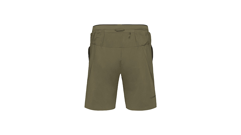 Norrona Senja Flex1 9in Shorts - Mens, Olive Night, Extra Large, 5805-23-3301-XL