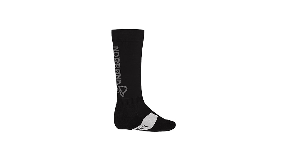 Norrona Senja Merino Lightweight Long Socks, Caviar, 40-42, 5802-23-7718-40-42