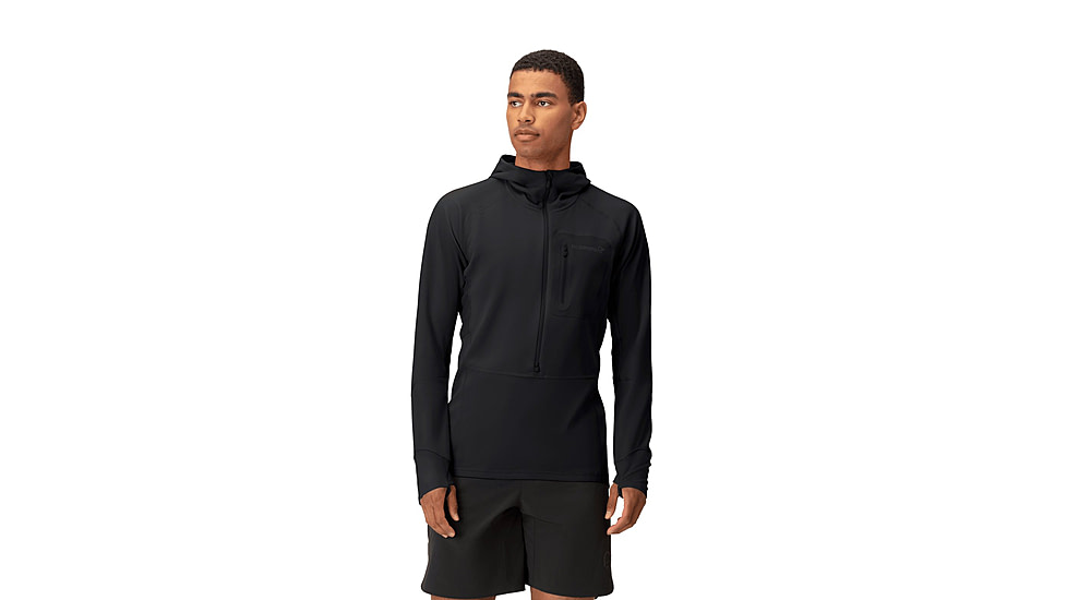 Norrona Senja Warm1 Hoodie - Mens, Caviar, Extra Large, 5818-23-7718-XL