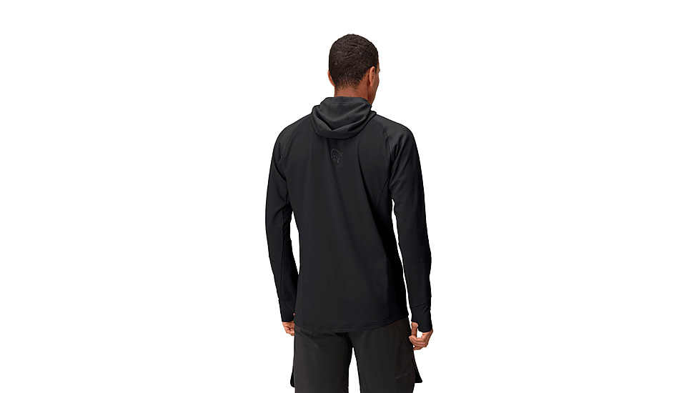 Norrona Senja Warm1 Hoodie - Mens, Caviar, Extra Large, 5818-23-7718-XL