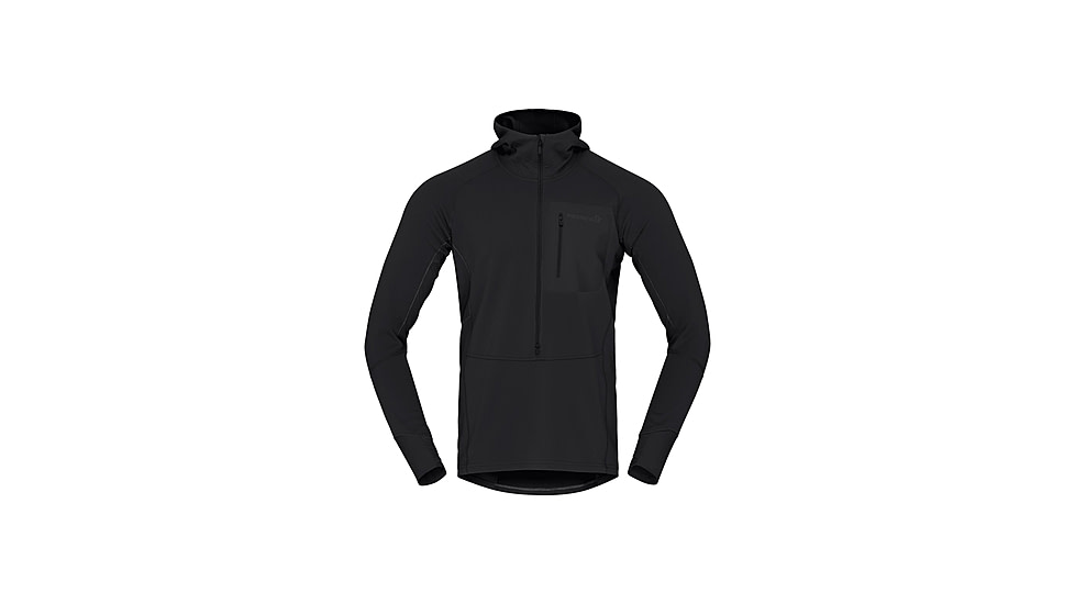 Norrona Senja Warm1 Hoodie - Mens, Caviar, Extra Large, 5818-23-7718-XL