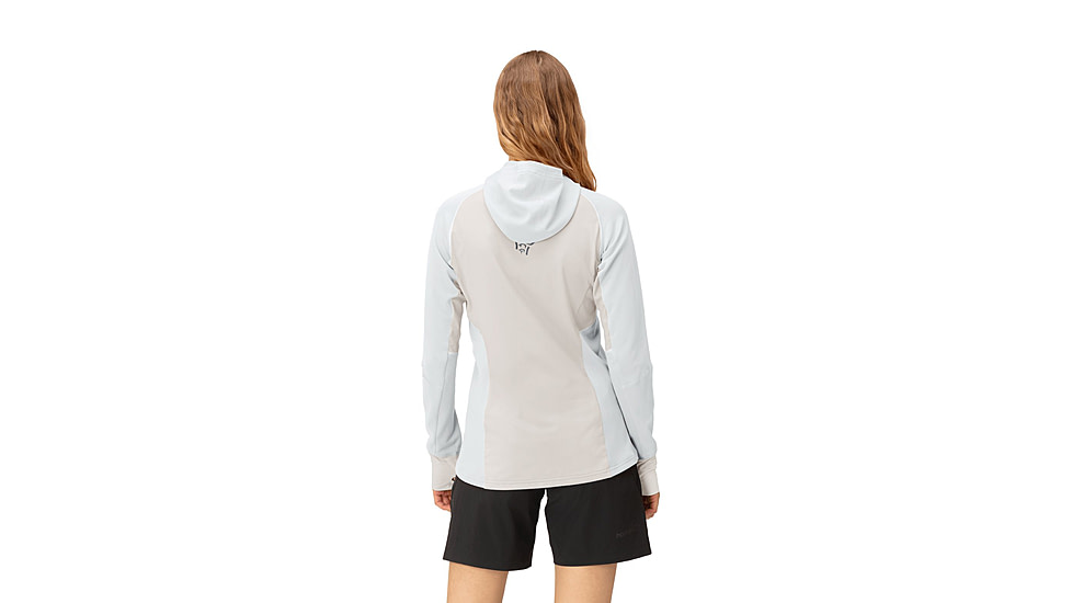 Norrona Senja Warm1 Hoodie - Womens, Snow White, Small, 5822-23-9928-S