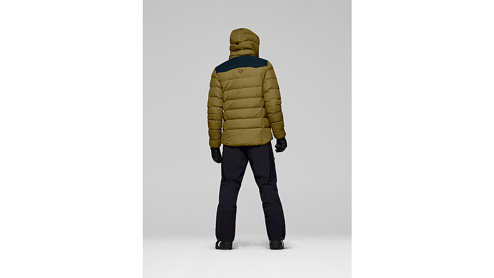 Norrona Tamok Down 750 Jacket - Mens, Dark Olive, Large, 1203-19-3898-L