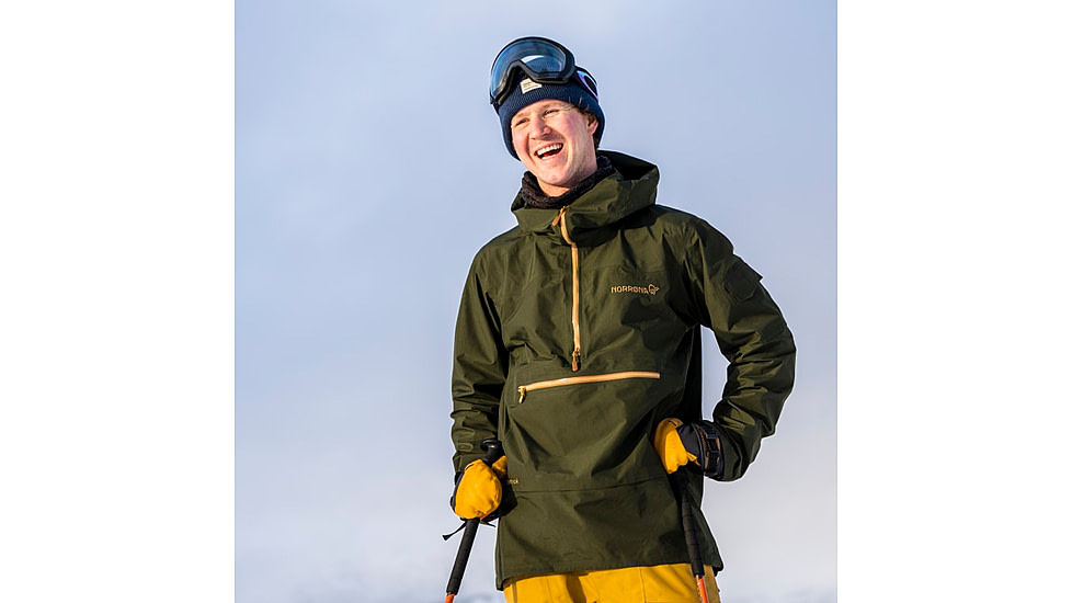 Norrona Tamok Gore-Tex Performance Shell Bib - Mens, Dark Olive, Large, 1229-23-3898-L