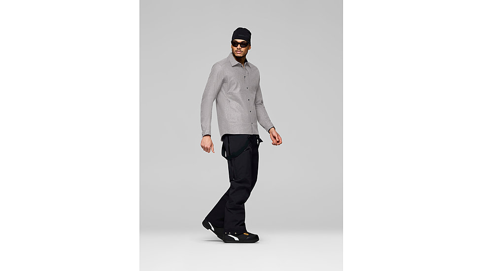 Norrona Tamok Wool Plain Shirt - Mens, Drizzle Melange, Medium, 1225-24-2313-M