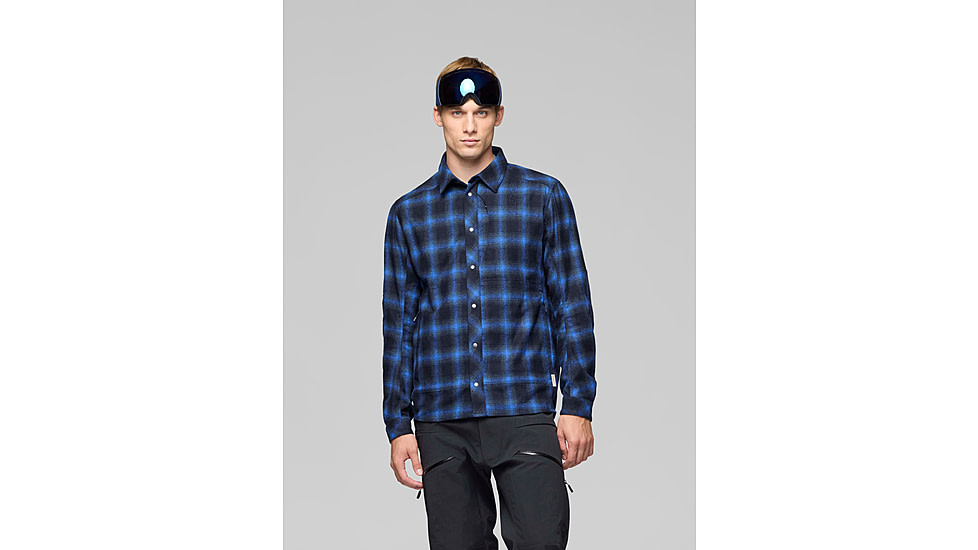 Norrona tamok wool Shirt Ms, Navy Blazer, Large, 1206-19-2016-L