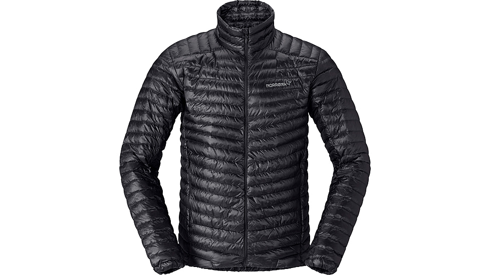 Norrona Trollveggen Down800 Super Light Jacket - Mens, Caviar Black, Small, 1613-24-7718-S
