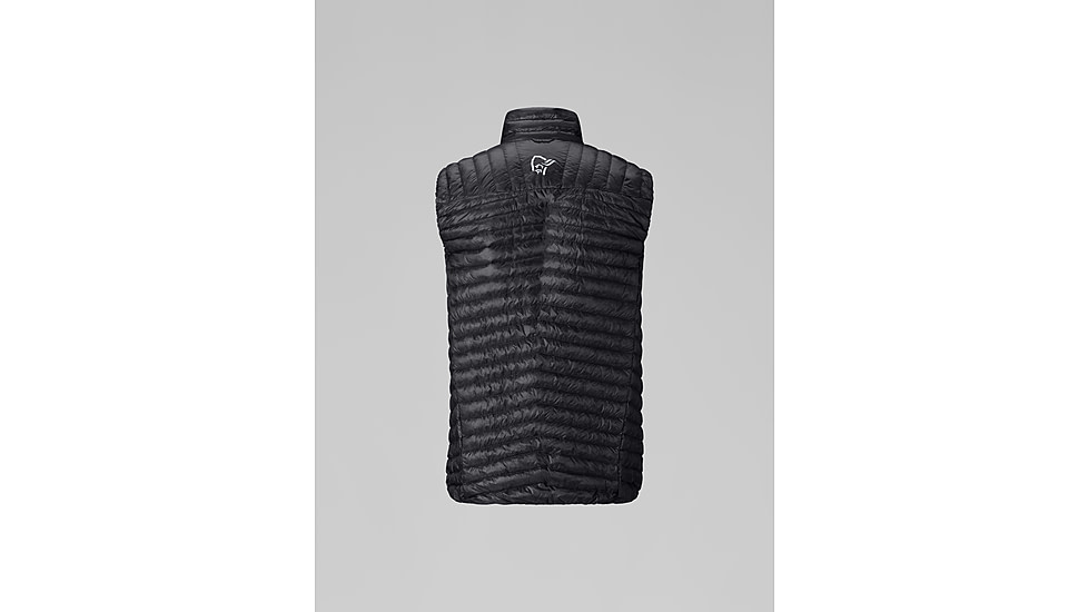 Norrona Trollveggen Down800 Super Light Vest - Mens, Caviar Black, Small, 1615-24-7718-S