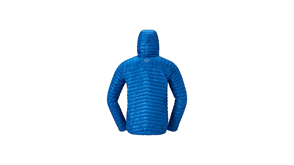 Norrona Trollveggen Superlight Down800 Hooded Jacket - Mens, Skydiver, Large, 1614-24-2336-L