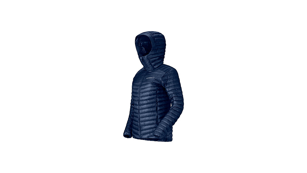 Norrona Trollveggen Superlight Down800 Hooded Jacket - Womens, Indigo Night, Medium, 1617-24-2295-M
