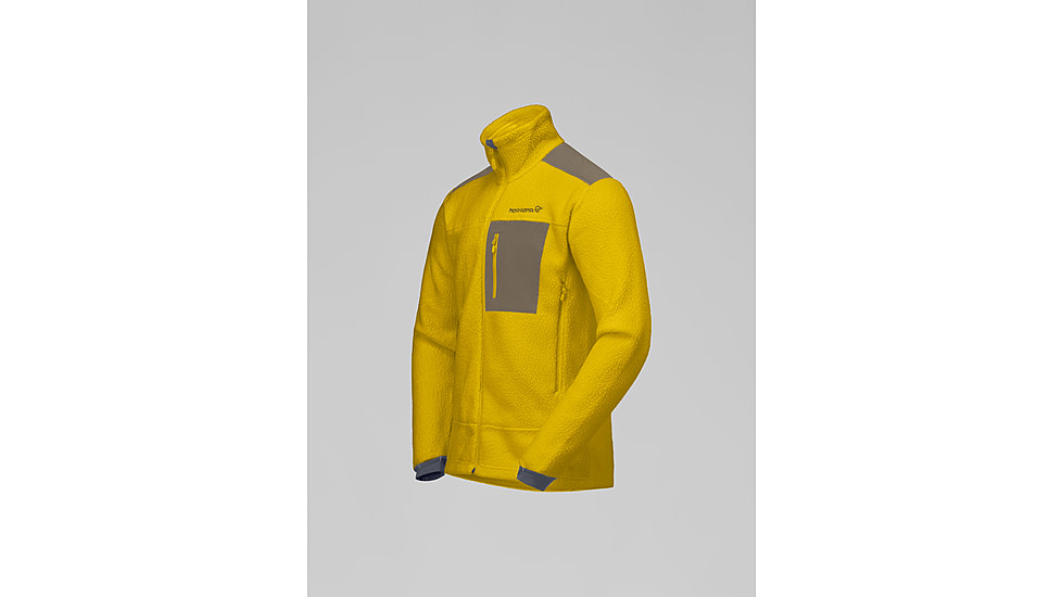 Norrona Trollveggen Warm3 Jacket - Mens, Gold Flame, Medium, 1682-25-1002-M