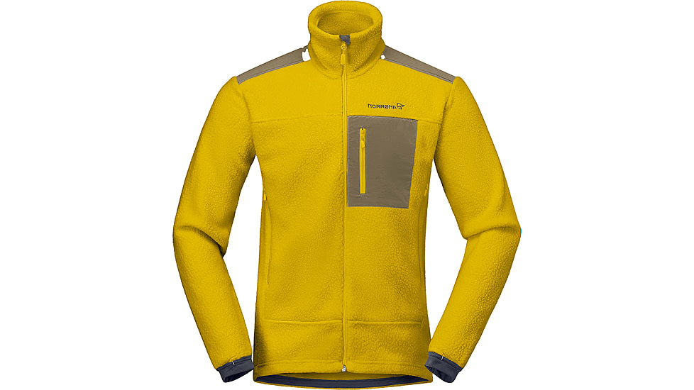 Norrona Trollveggen Warm3 Jacket - Mens, Gold Flame, Medium, 1682-25-1002-M