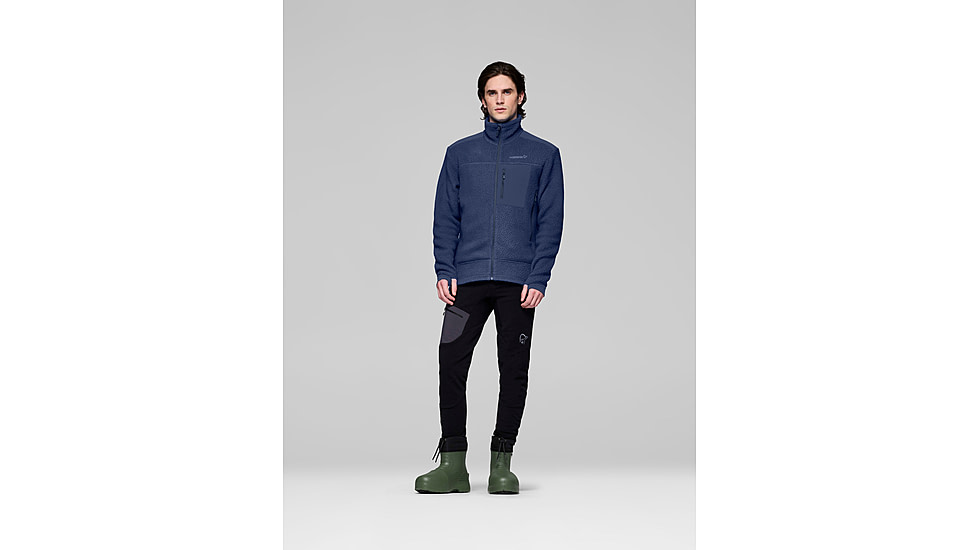 Norrona Trollveggen Warm3 Jacket - Mens, Indigo Night, Small, 1682-25-2295-S
