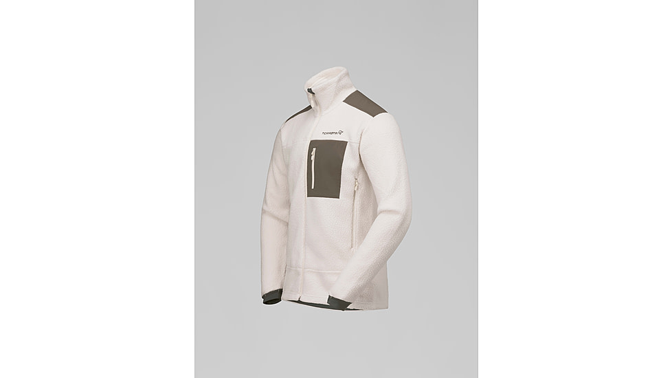 Norrona Trollveggen Warm3 Jacket - Mens, Whisper White, Large, 1682-25-9911-L