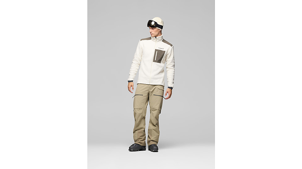 Norrona Trollveggen Warm3 Jacket - Mens, Whisper White, Large, 1682-25-9911-L