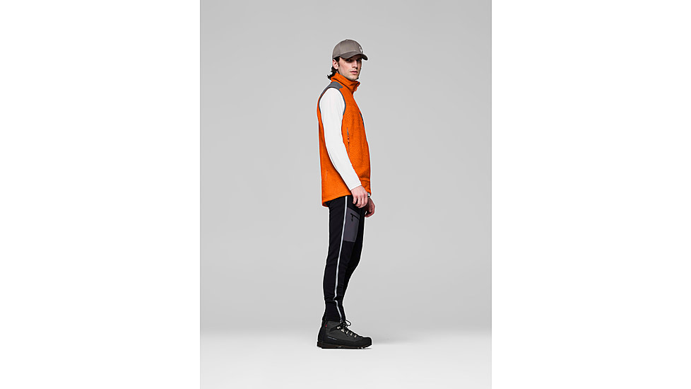 Norrona Trollveggen Warm3 Vest - Mens, Gold Flame, Extra Large, 1684-25-1002-XL