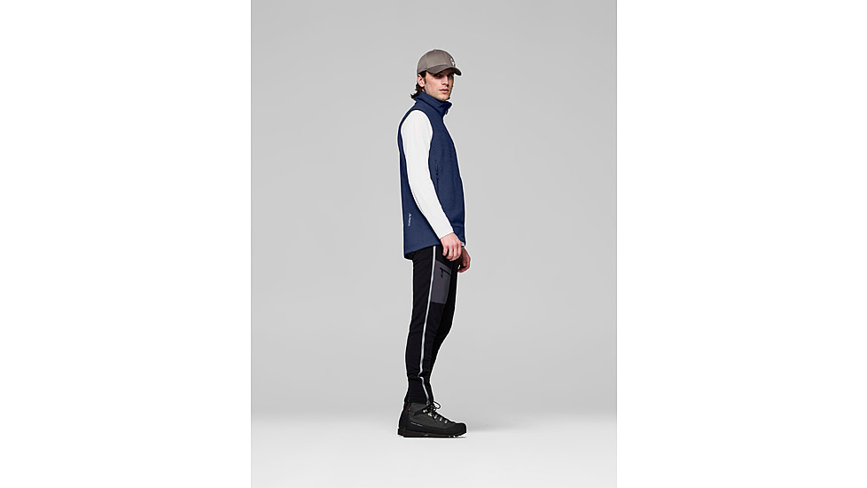 Norrona Trollveggen Warm3 Vest - Mens, Indigo Night, Extra Large, 1684-25-2295-XL