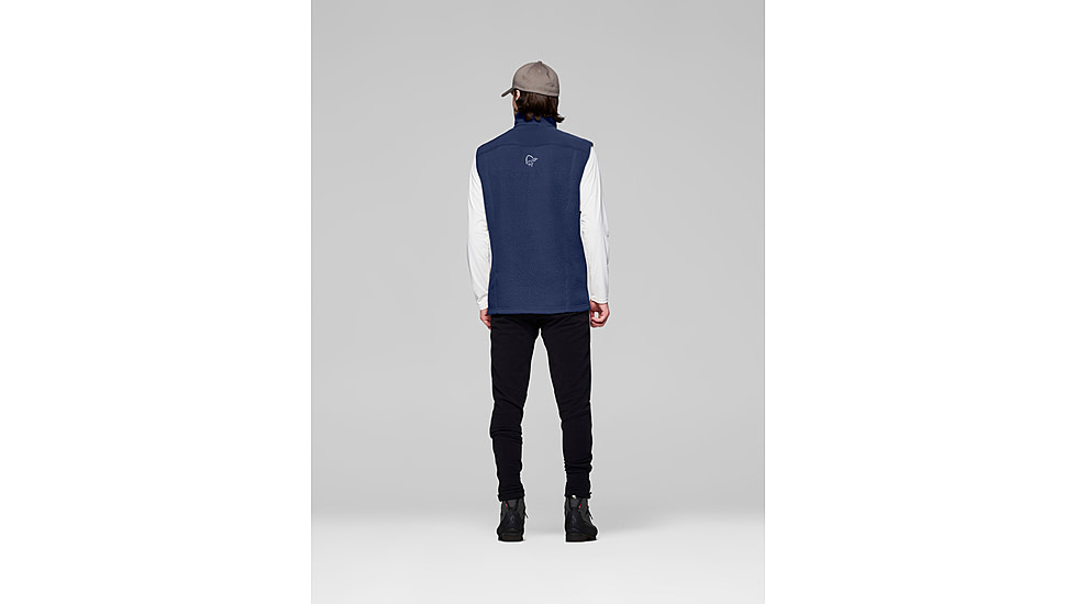 Norrona Trollveggen Warm3 Vest - Mens, Indigo Night, Extra Large, 1684-25-2295-XL