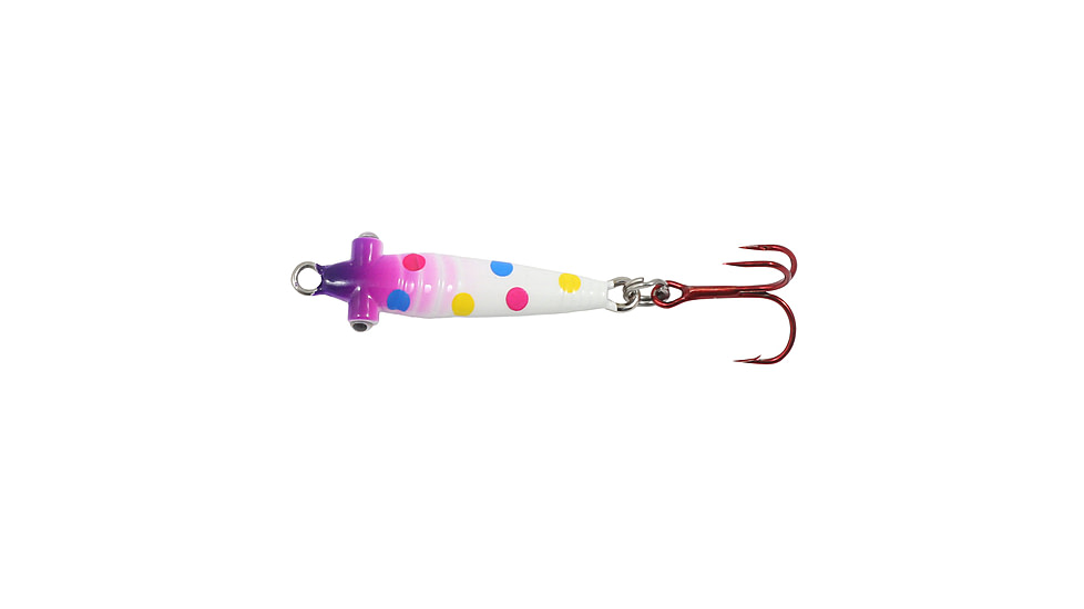 Northland Fishing Tackle Bro Bug Spoon, Purple Wonder, 1/4 oz, NL-BBS4-465