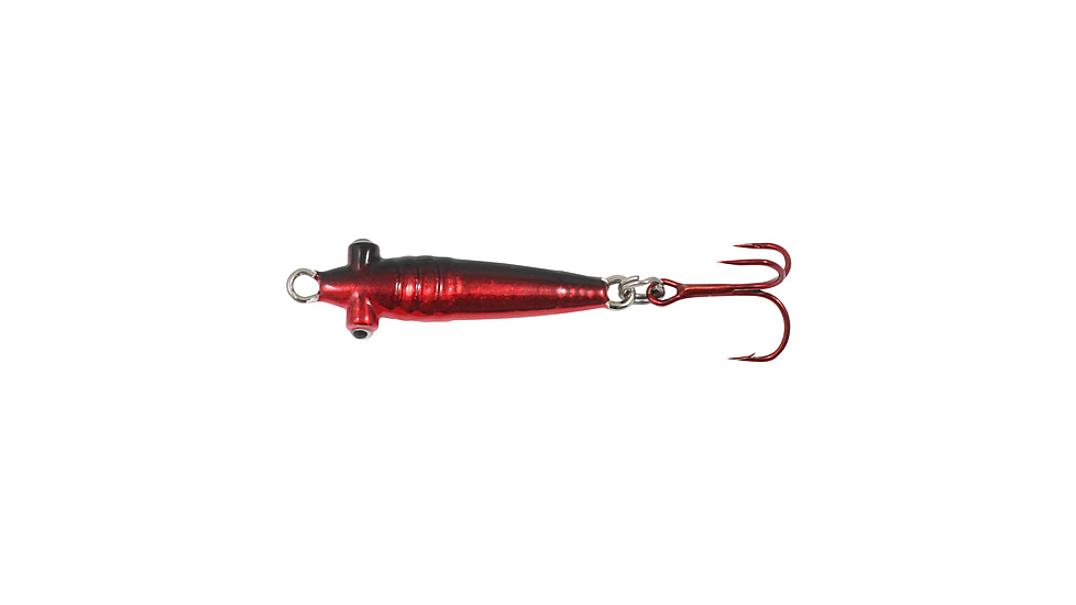 Northland Fishing Tackle Bro Bug Spoon, Super-Glo Redfish, 1/4 oz, NL-BBS4-93