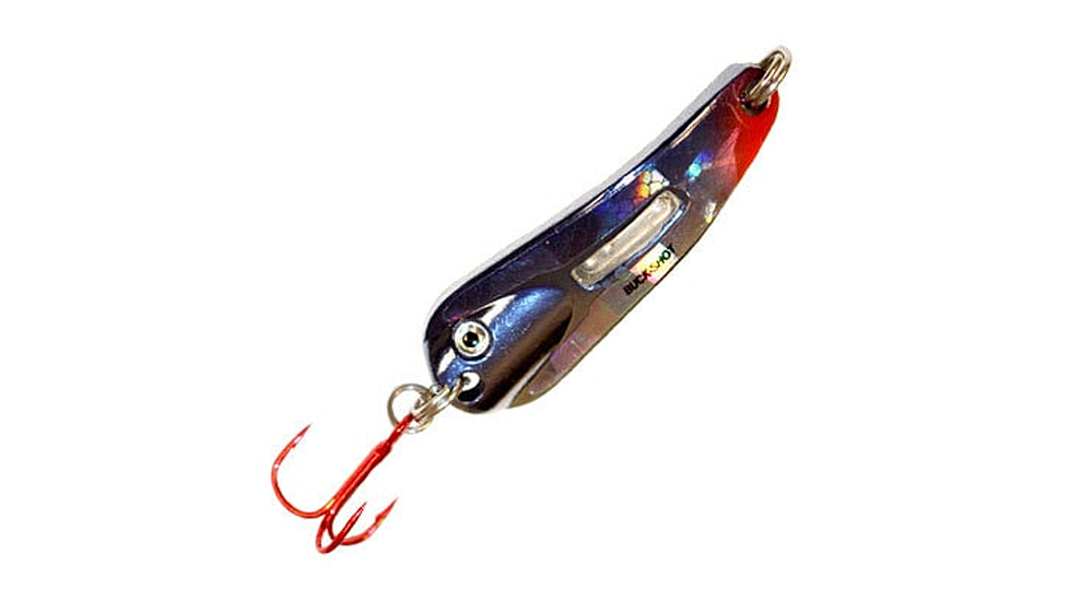 Northland Fishing Tackle Buck-Shot Flutter Spoon, Silver Shiner, 1/16 oz, NL-BRFS2-11