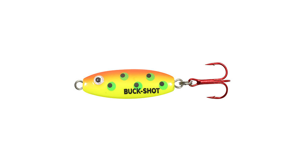Northland Fishing Tackle Buck-Shot Rattle Spoon, Sneeze, 1/2 oz, NL-BRS6-1065
