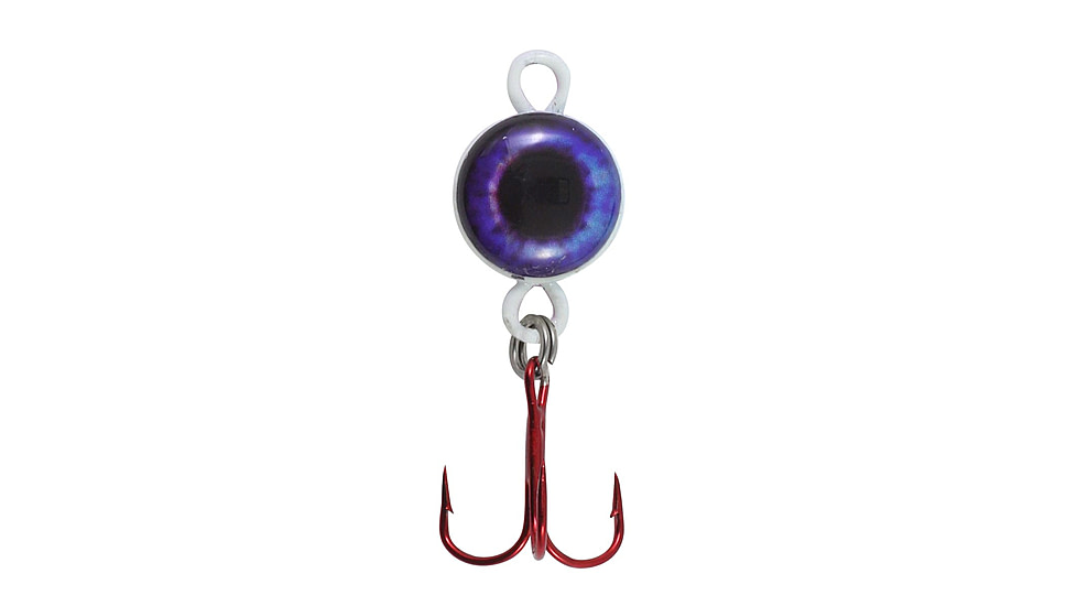 Northland Fishing Tackle Eye Ball Spoon, Rainbow, 1/8 oz, NL-EBS3-25