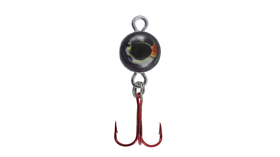 Northland Fishing Tackle Eye Ball Spoon, Silver, 1/16 oz, NL-EBS2-11