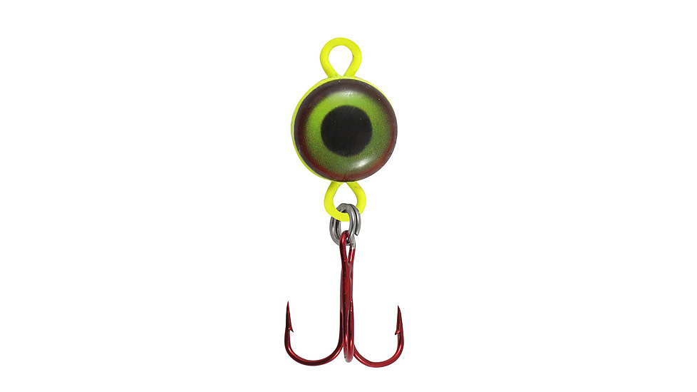 Northland Fishing Tackle Eye Ball Spoon, Sunrise, 1/8 oz, NL-EBS3-108