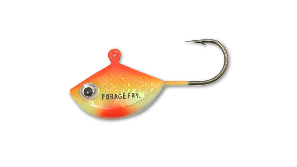 Northland Fishing Tackle Forage Minnow Fry Jig, S-Glo Chub, 1/16 oz, NL-FMF8-24