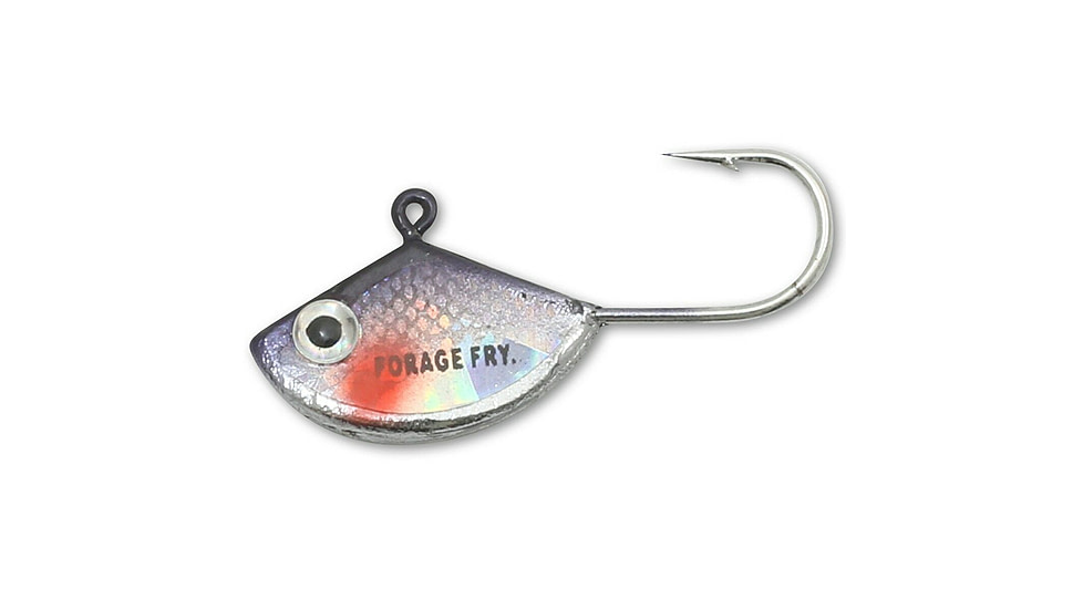 Northland Fishing Tackle Forage Minnow Fry Jig, Silver Shiner, 1/16 oz, NL-FMF8-11