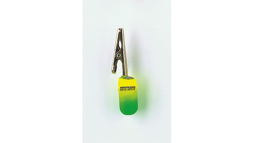 Northland Fishing Tackle Hot-Spot Depth Finder, Chart/Lime, 1/2 oz, NL-HS1-1015