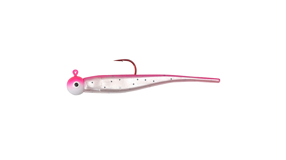 Northland Fishing Tackle Minnow Rigged Gum-Ball Jig, Shrimp, 1/16oz, NL-GBJMR2-61