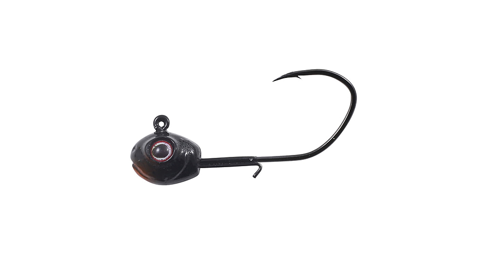 Northland Fishing Tackle MVP Jig, Black, 1/4oz, NL-MVPJ4-3